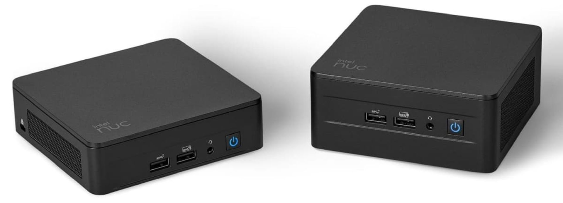 کامپیوتر اینتل Intel NUC 13 Pro از نمای جلو و پشت