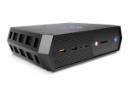 نمای نیمرخ کامپیوتر کوچک NUC 12 Enthusiast Kit اینتل با تمرکز روی درگاه‌ها و خروجی هوای پنل سمت چپ