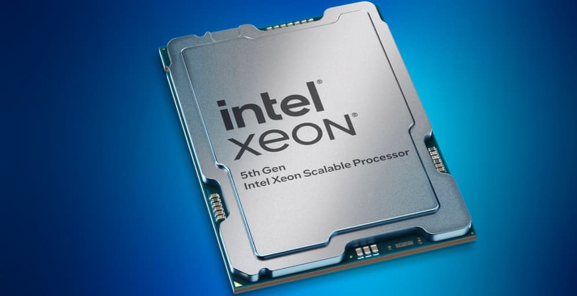 نسل ۵ پردازنده Intel Xeon از نمای جلو