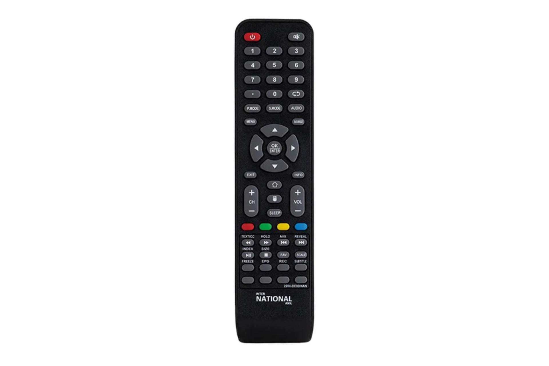 ریموت کنترل تلویزیون اینترنشنال آنیل Q5540 مدل 55 اینچ