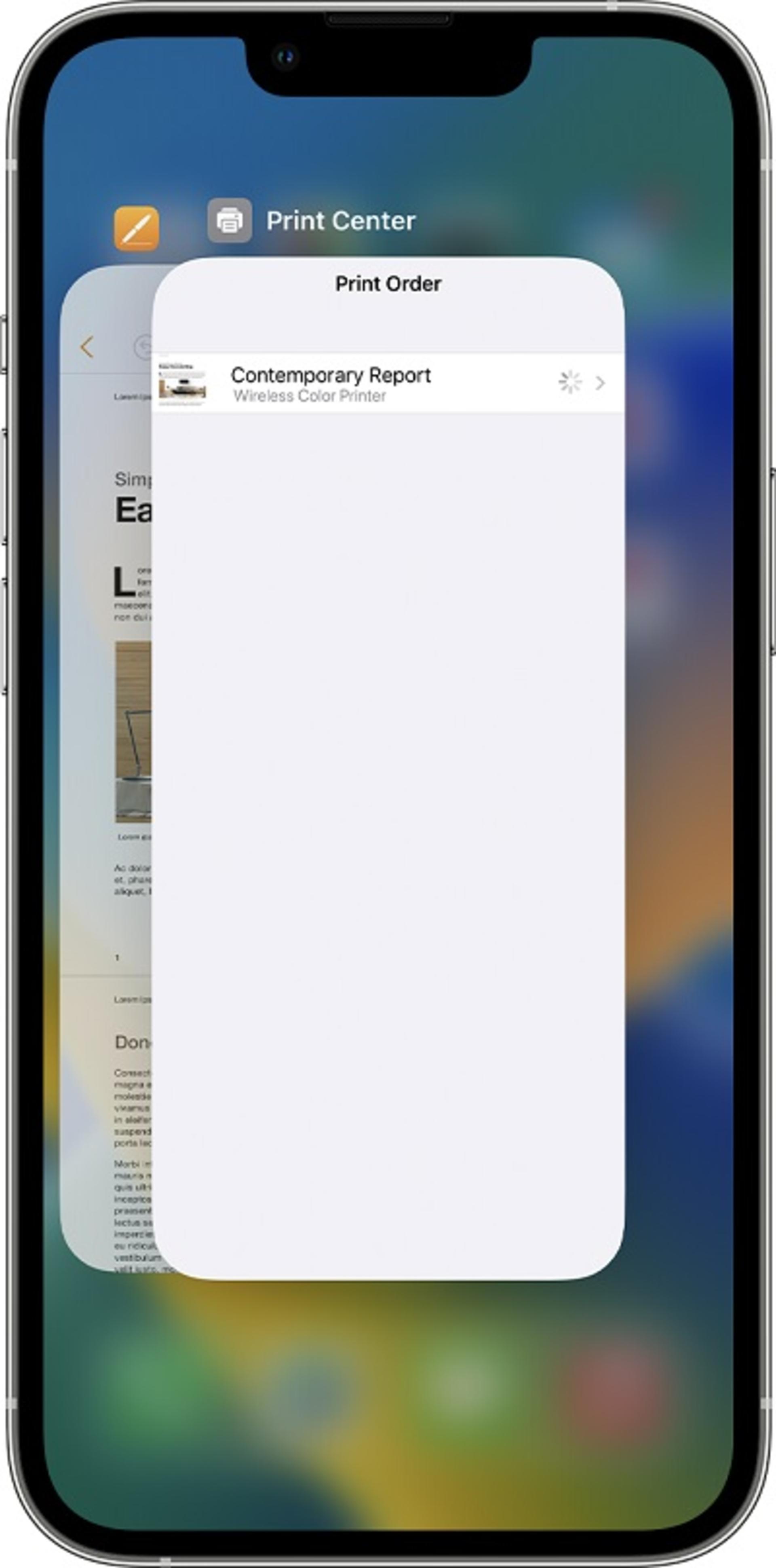 پرینت با آیفون با برنامه AirPrint