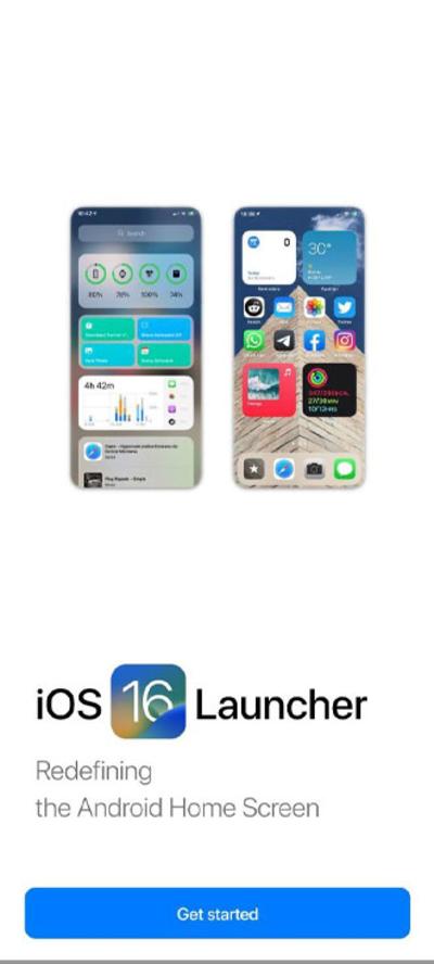 لانچر iOS