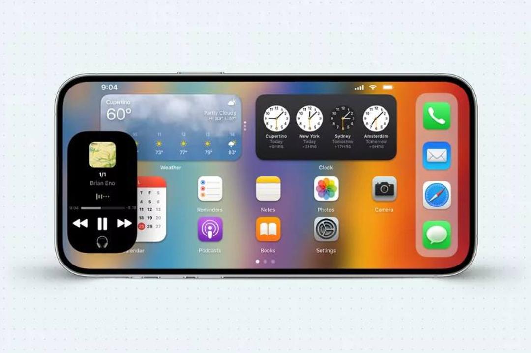طرح مفهومی iOS 17