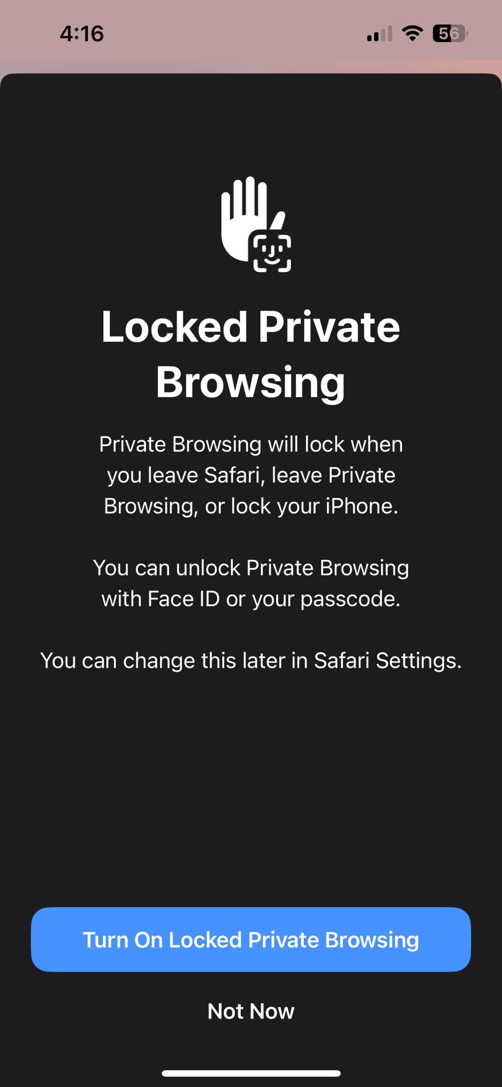 ios 17 private browsing