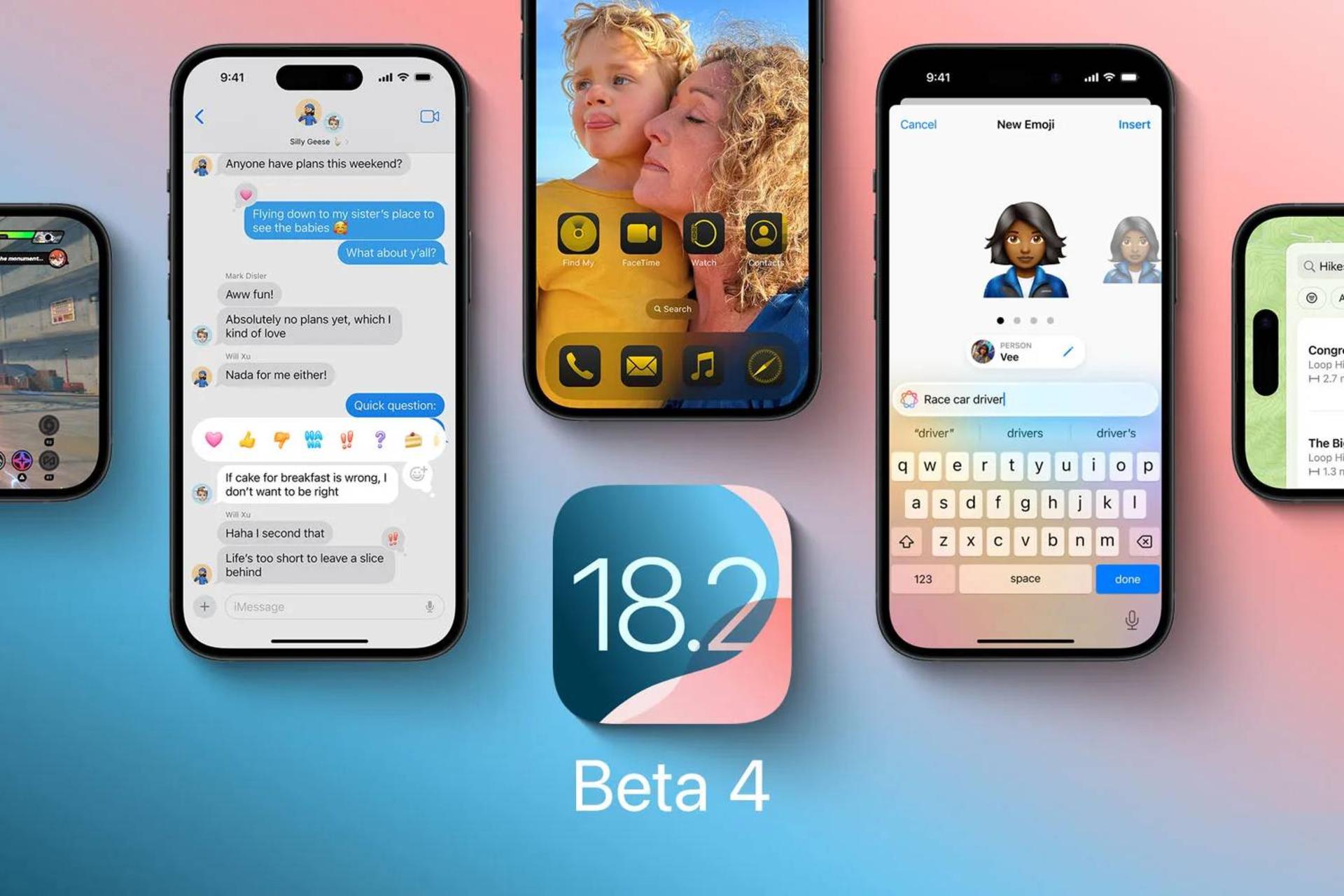 بتای چهارم iOS 18.2