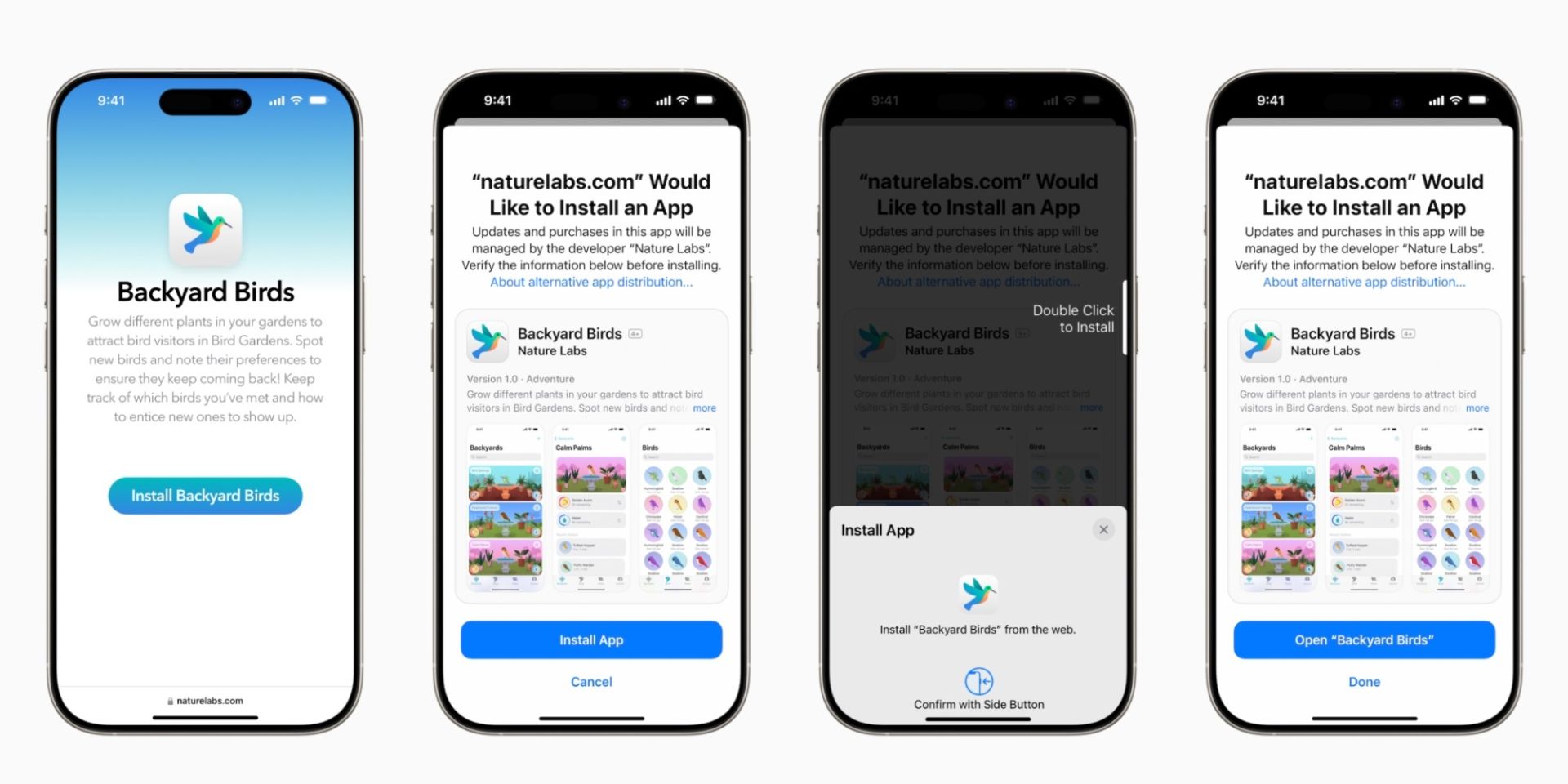 دانلود اپلیکیشن از وب در iOS 18.6