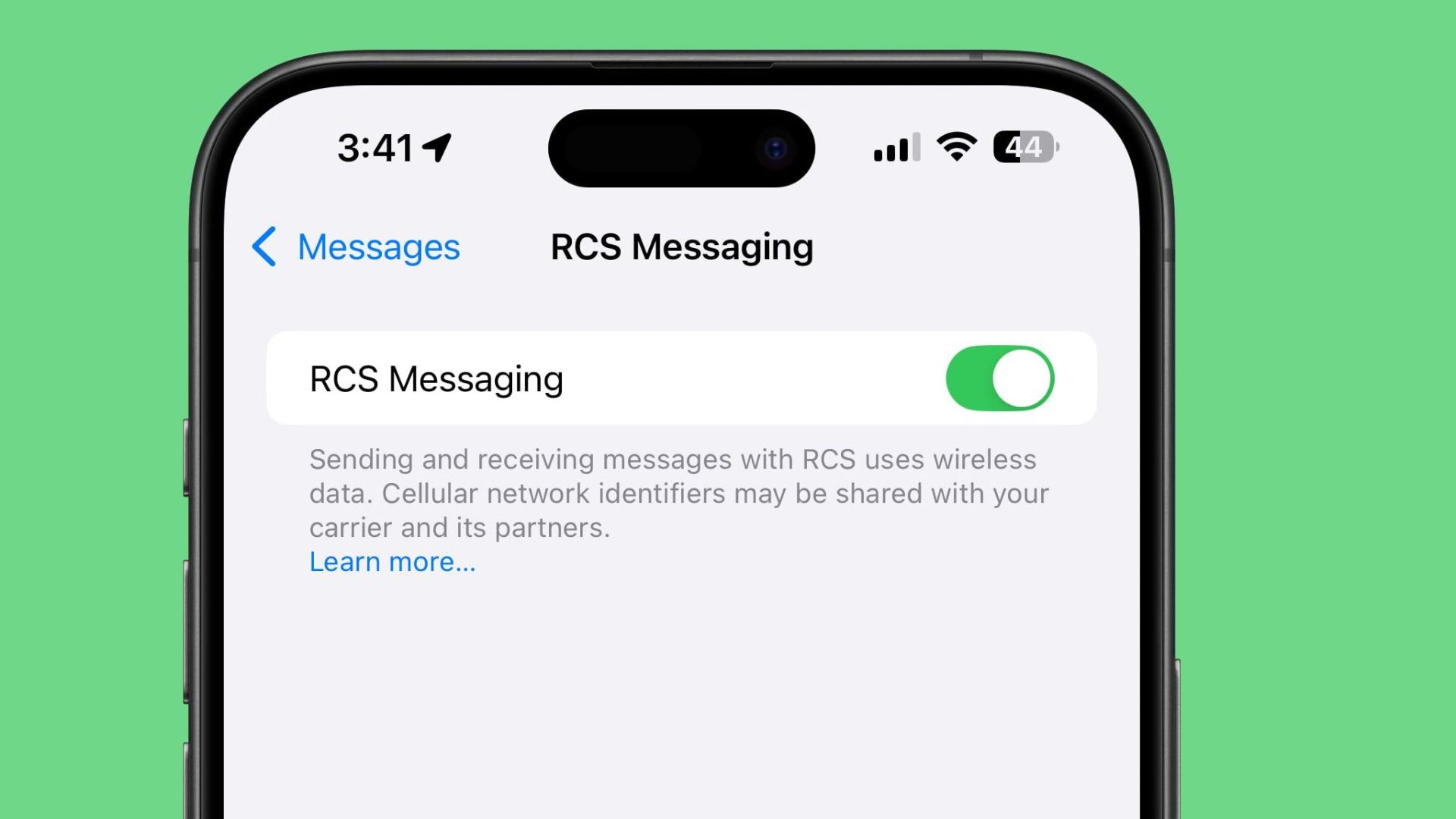 قابلیت RCS در iOS 18 بتا ۳