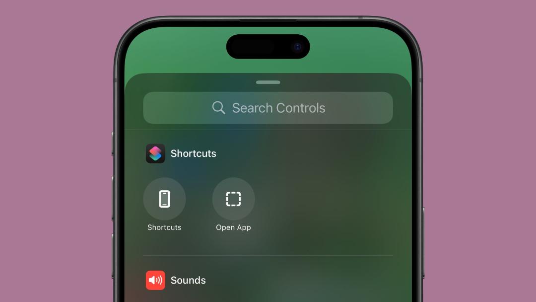 گزینه های جدید در کنترل سنتر ios 18