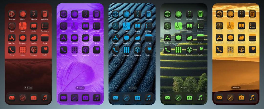 Home screen iphone ios 18