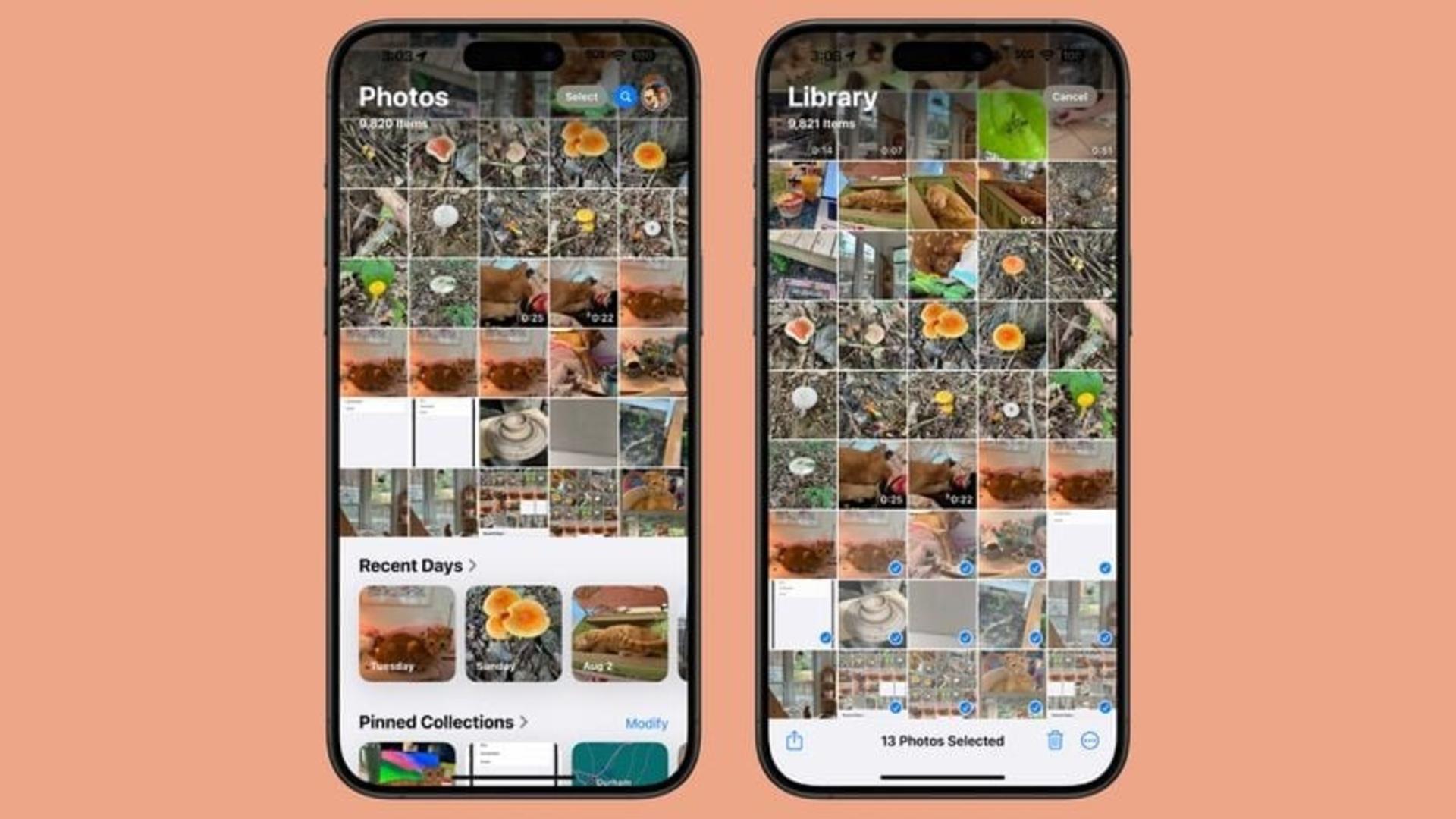 Photos app ios 18