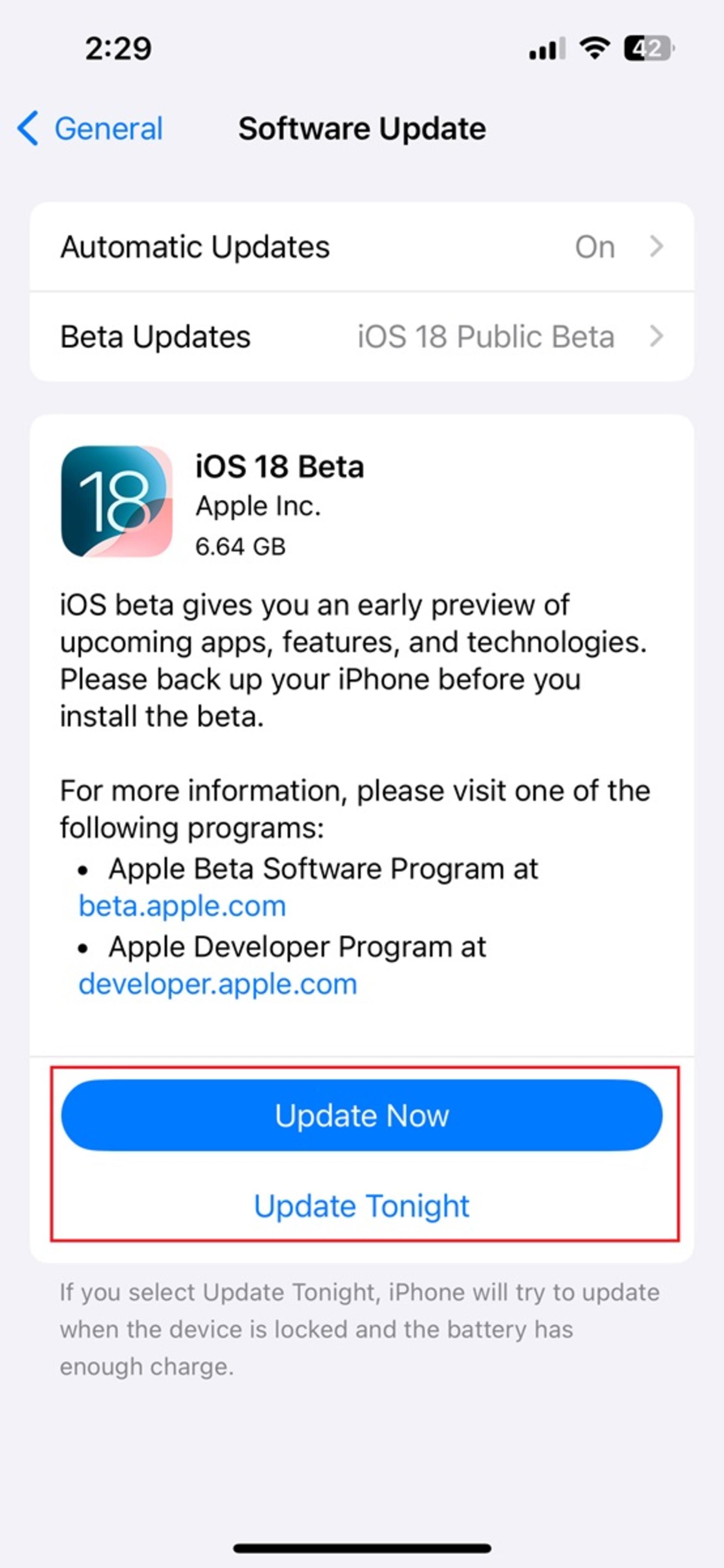 آموزش نصب نسخه‌ی بتای عمومی iOS 18