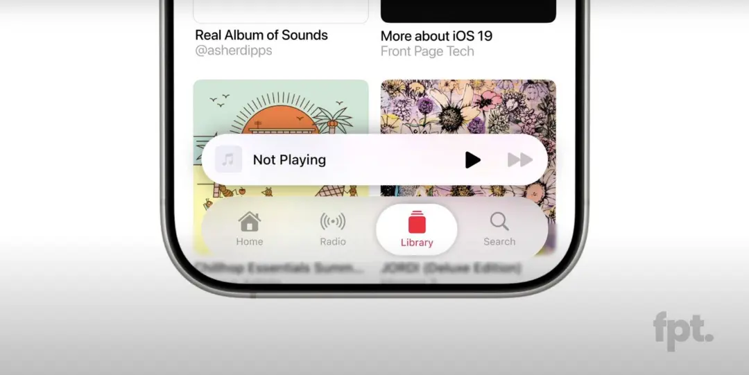 طراحی جدید ios 19