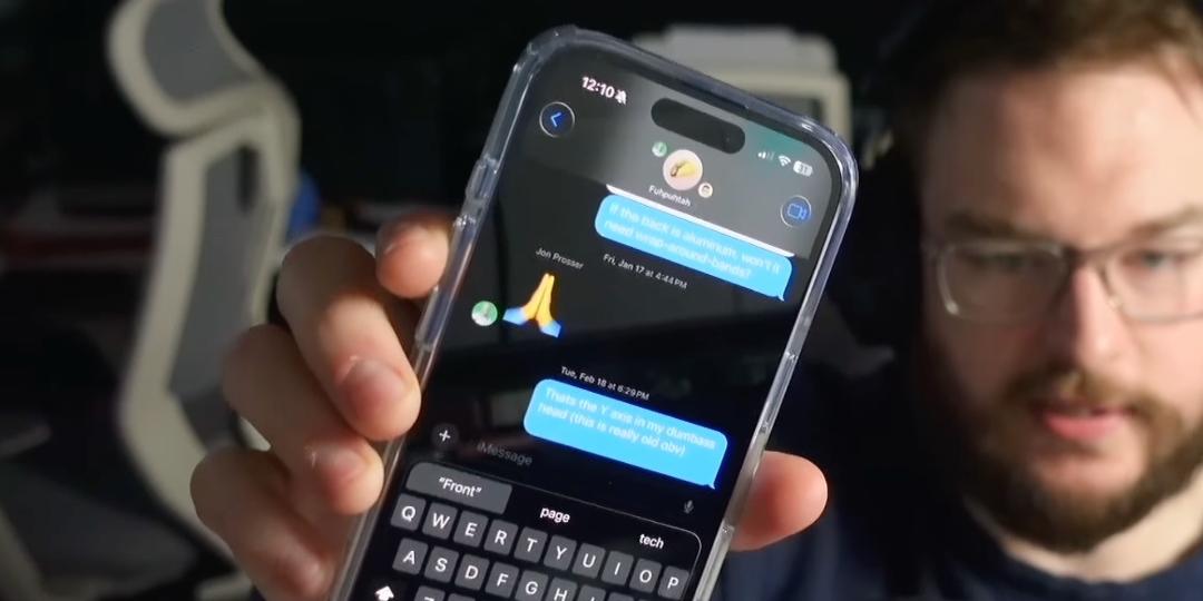 رابط کاربری اپلیکیشن Messages در iOS