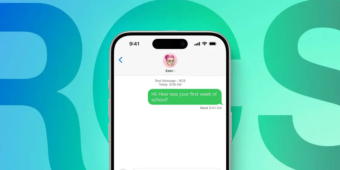 پیام رسامی RCS در ios 19