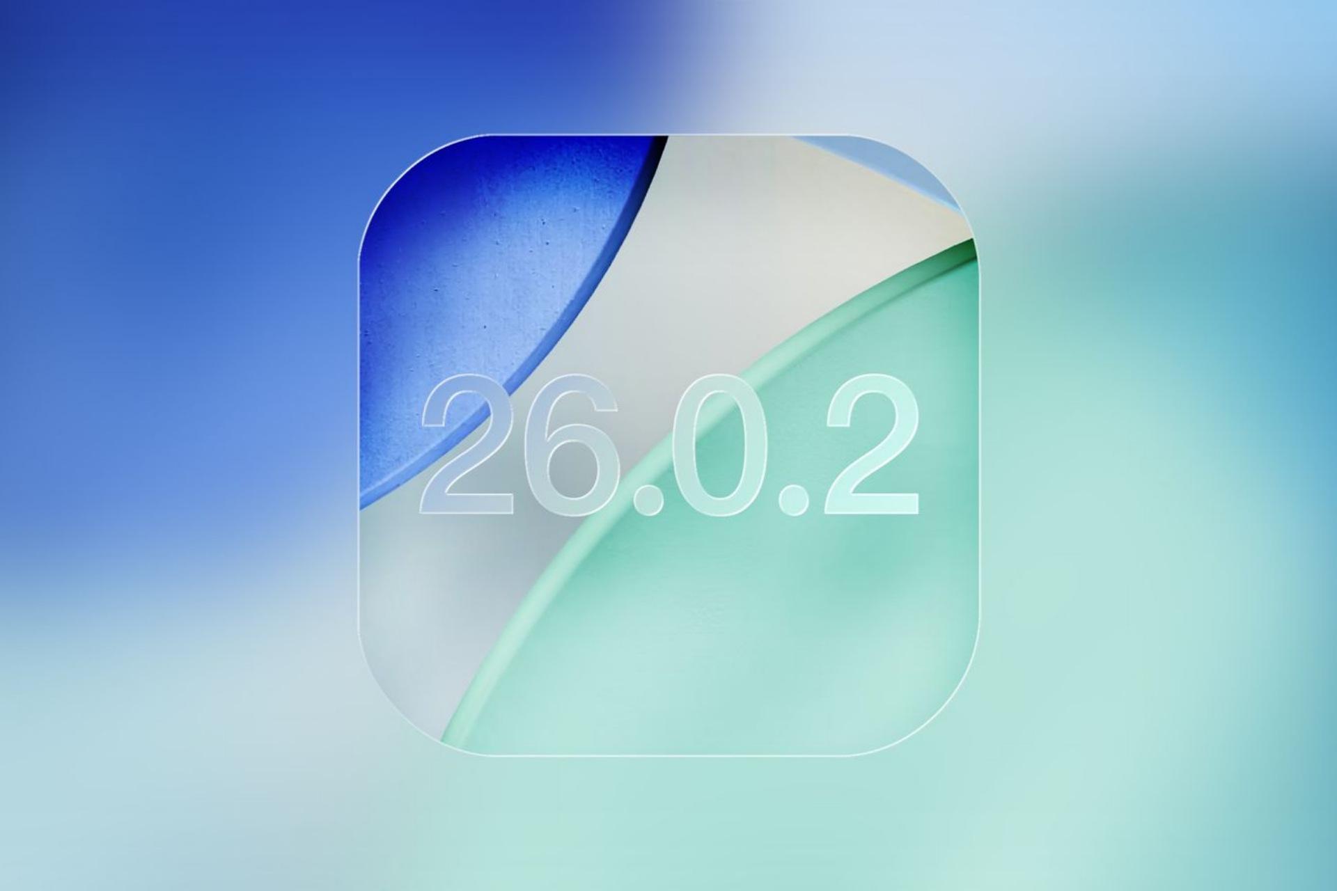 لوگوی iOS 26.0.2
