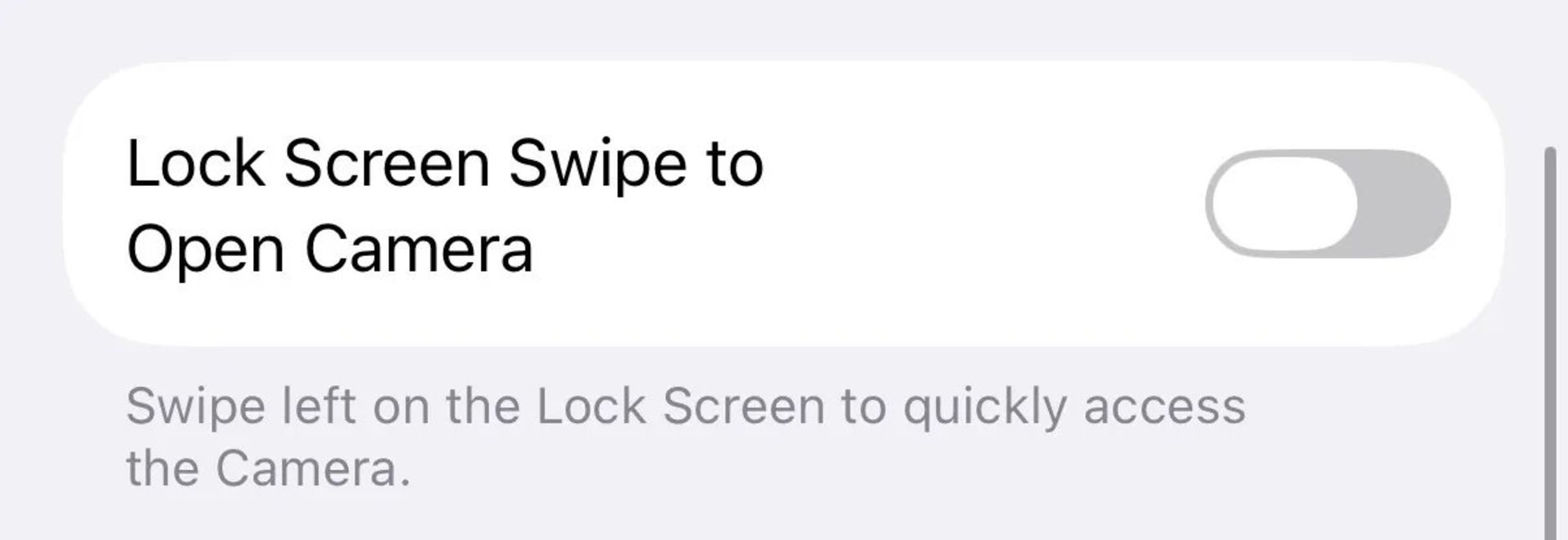 قابلیت liquid glass toggle در ios 26.1