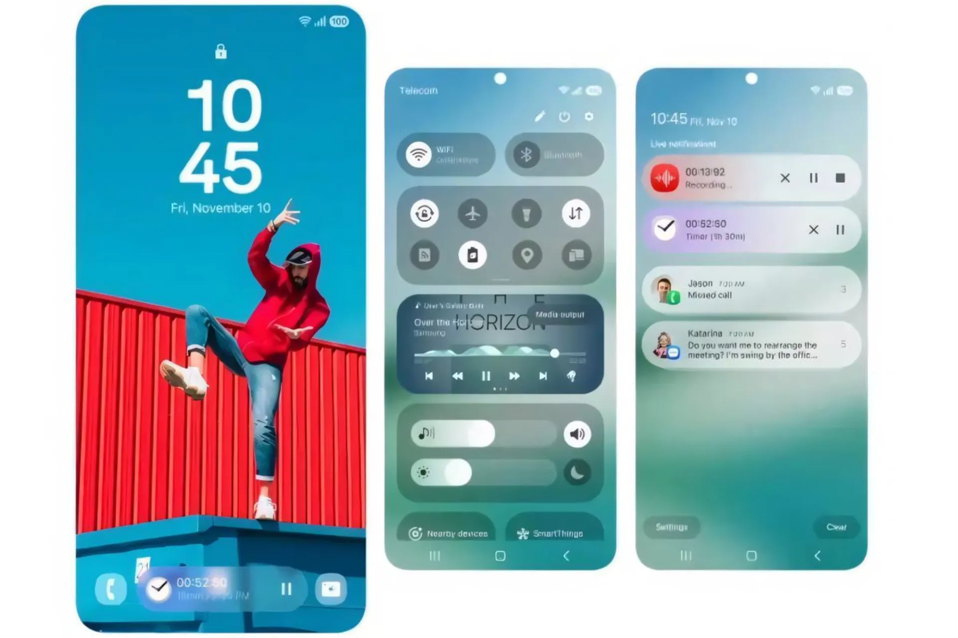 سامسونگ آپدیت iOS 26 آیفون را به سخره گرفت: «آشنا به نظر می‌رسد!»