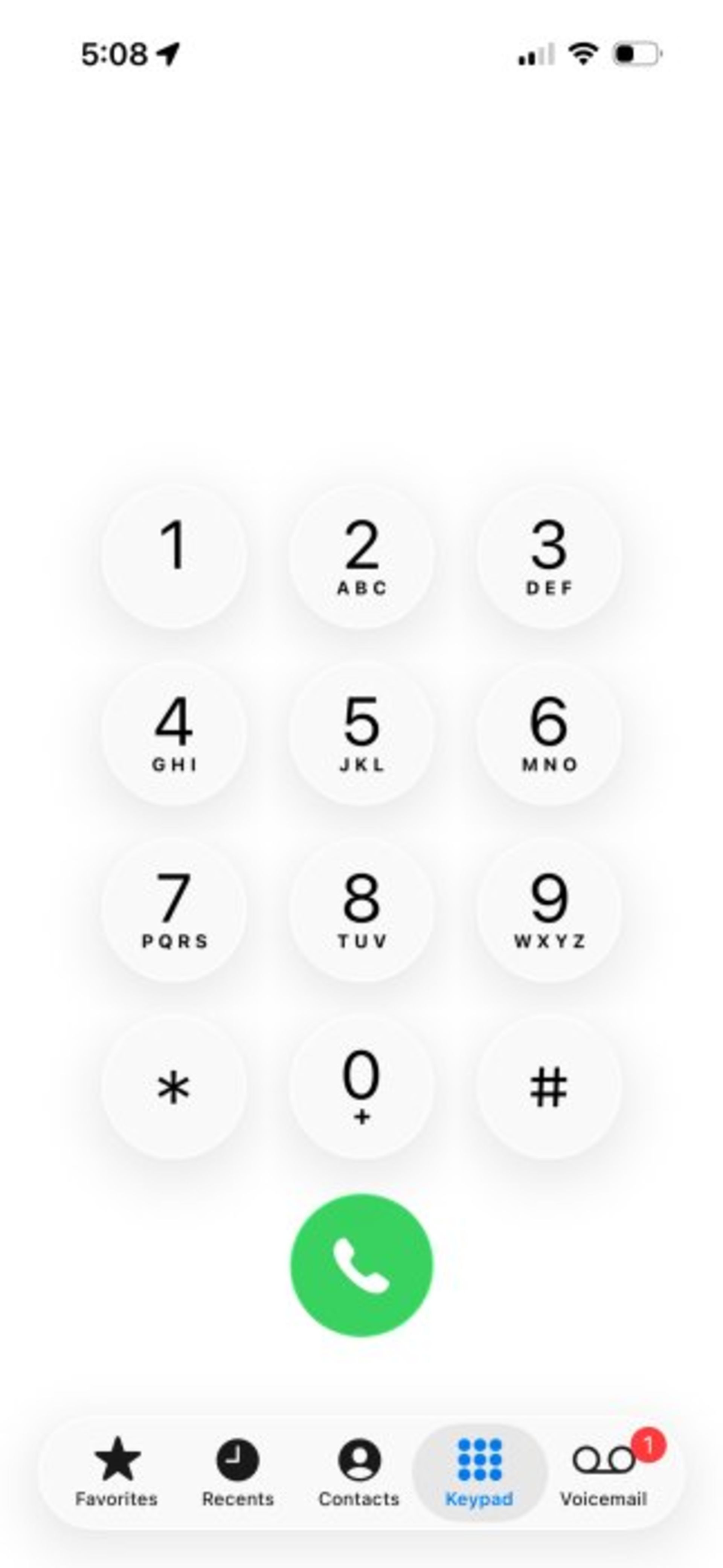 شماره گیر iOS 26