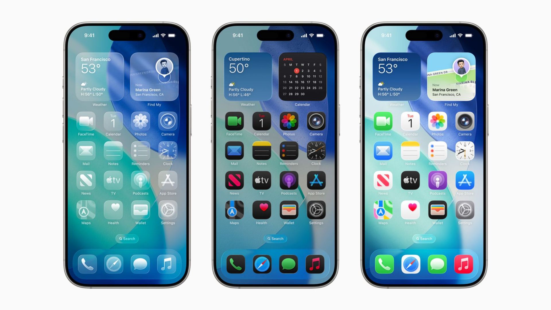 رابط کاربری جدید ios 26