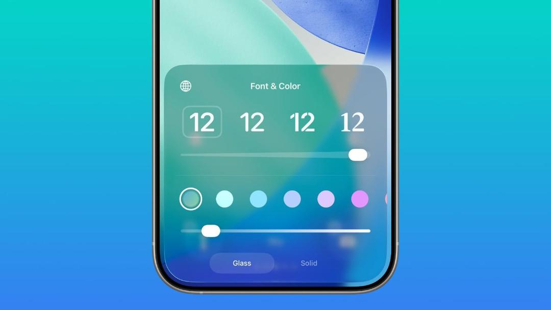 لاک اسکرین ios 26.2
