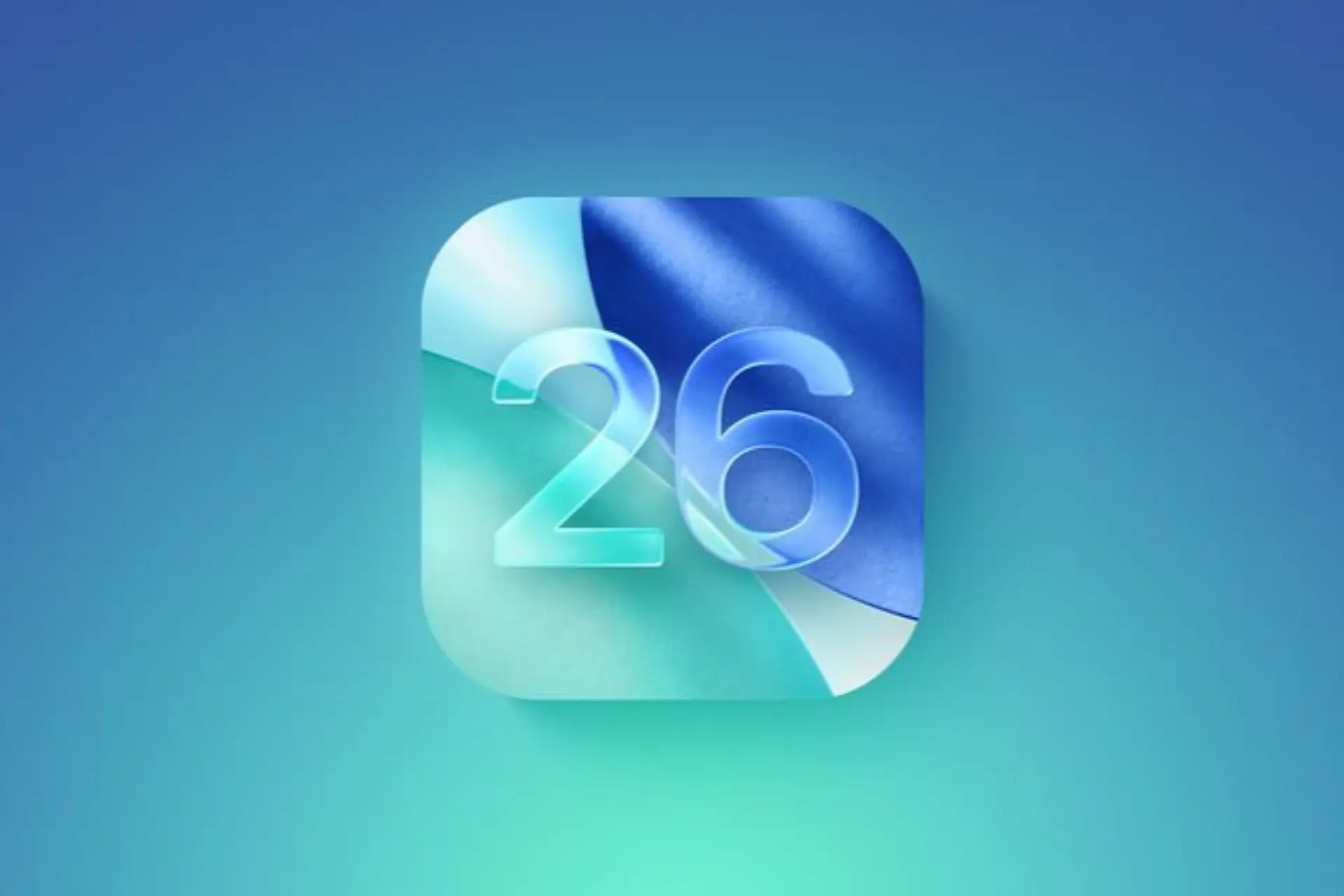 لوگوی iOS 26
