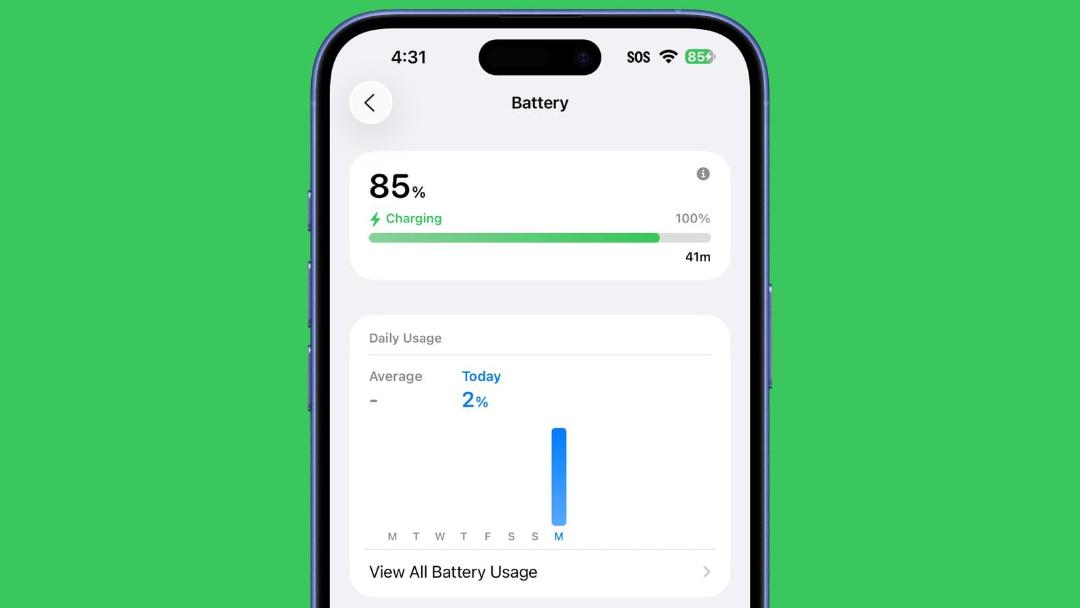 تنظیمات و تغییرات بخش باتری در سیستم‌عامل iOS 26