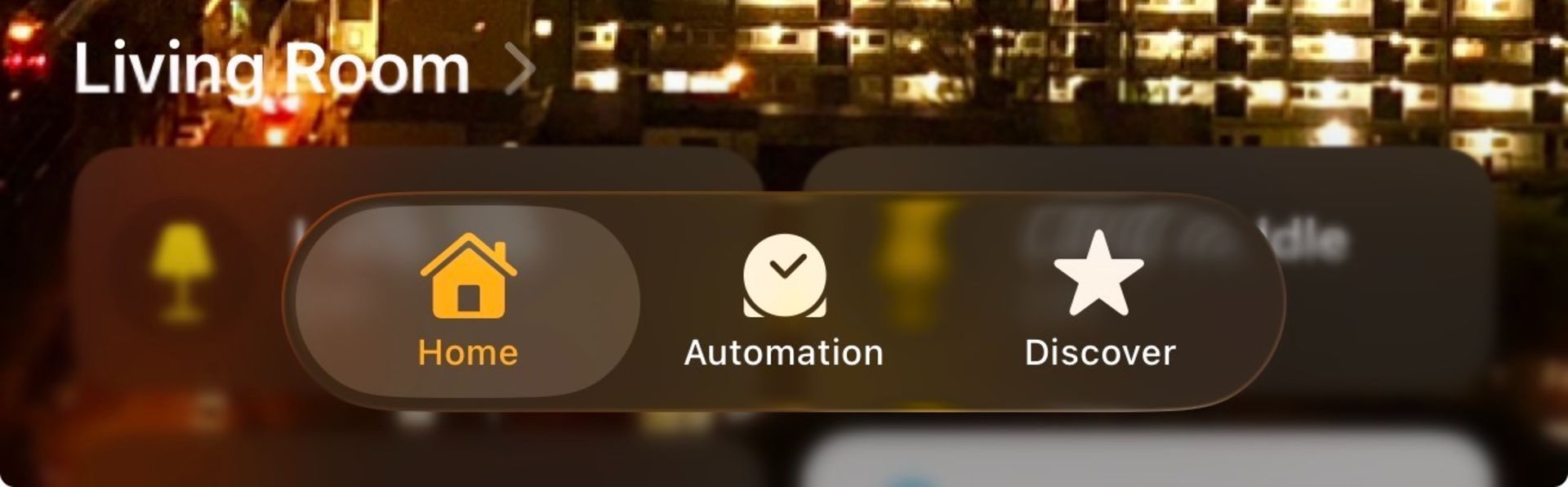 طراحی نوار تب اپلیکیشن گالری در iOS 26