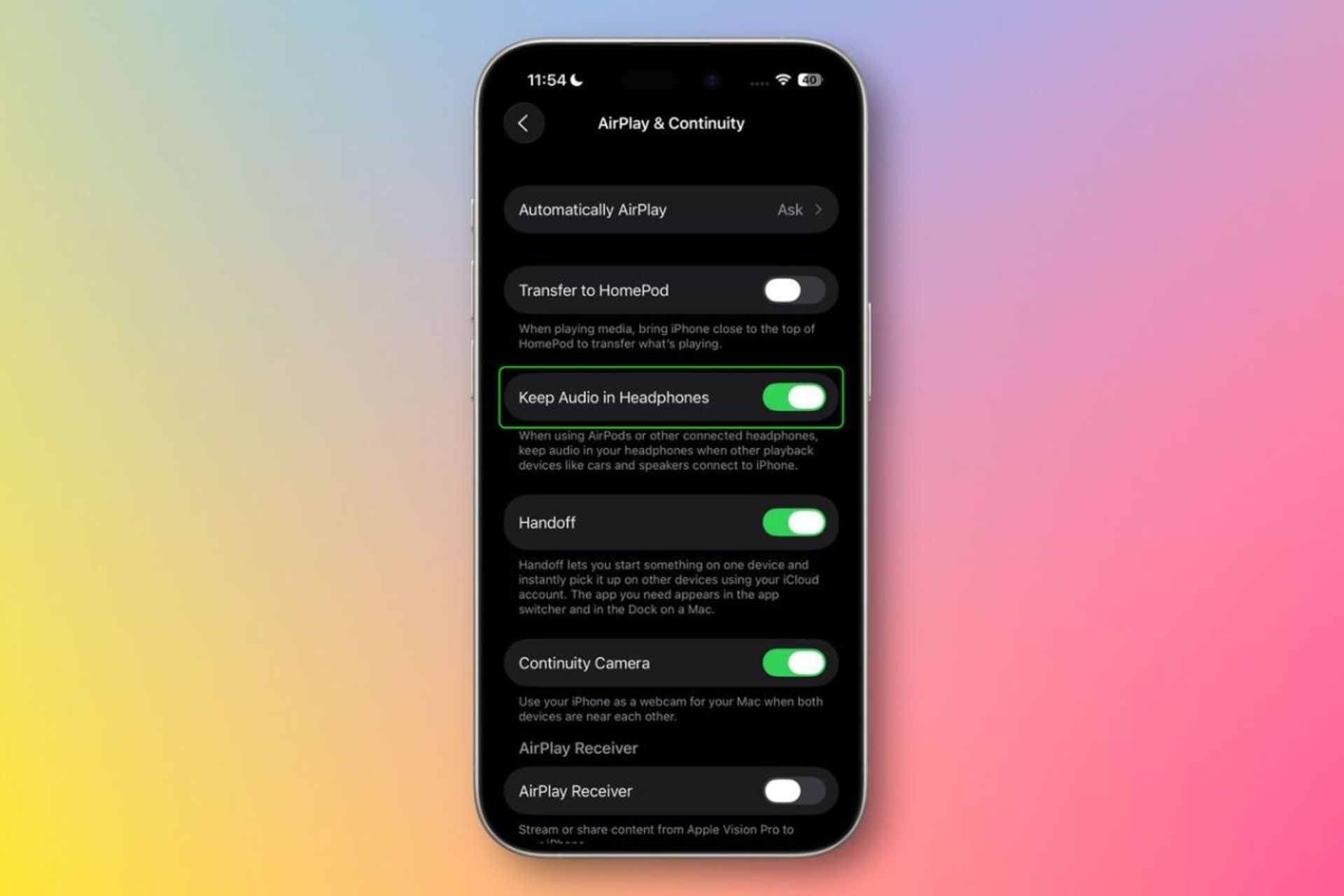 آپدیت iOS 26 یکی از مشکلات آزاردهنده تنظیمات صدا را برطرف می‌کند