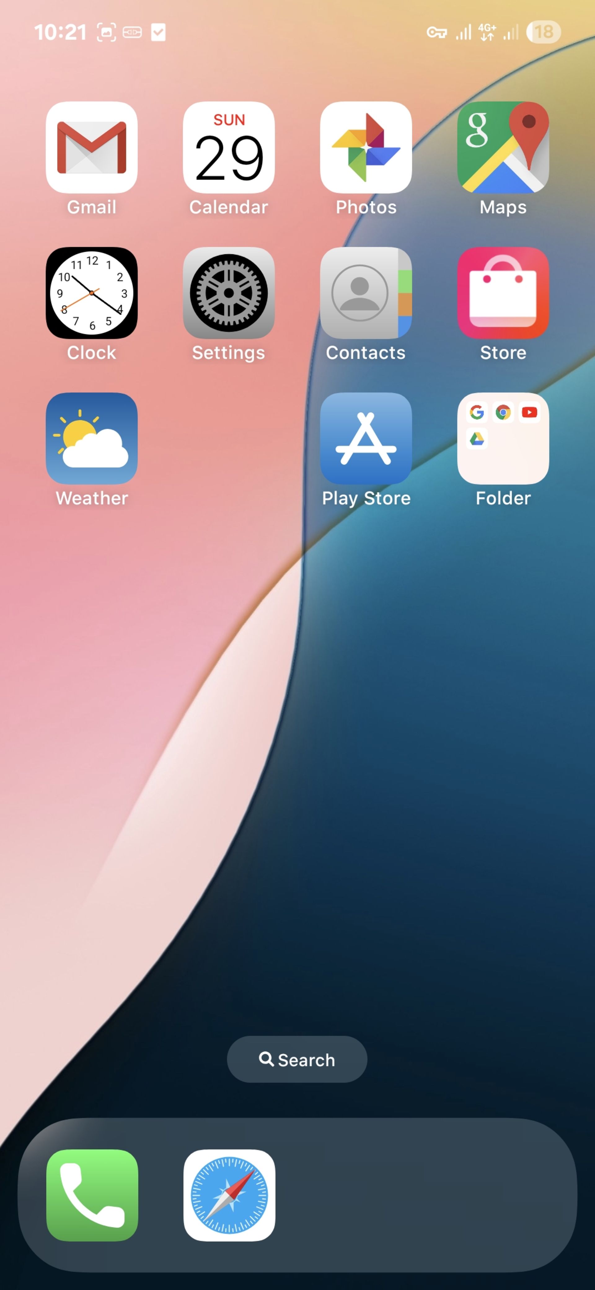 لانچر iOS 26