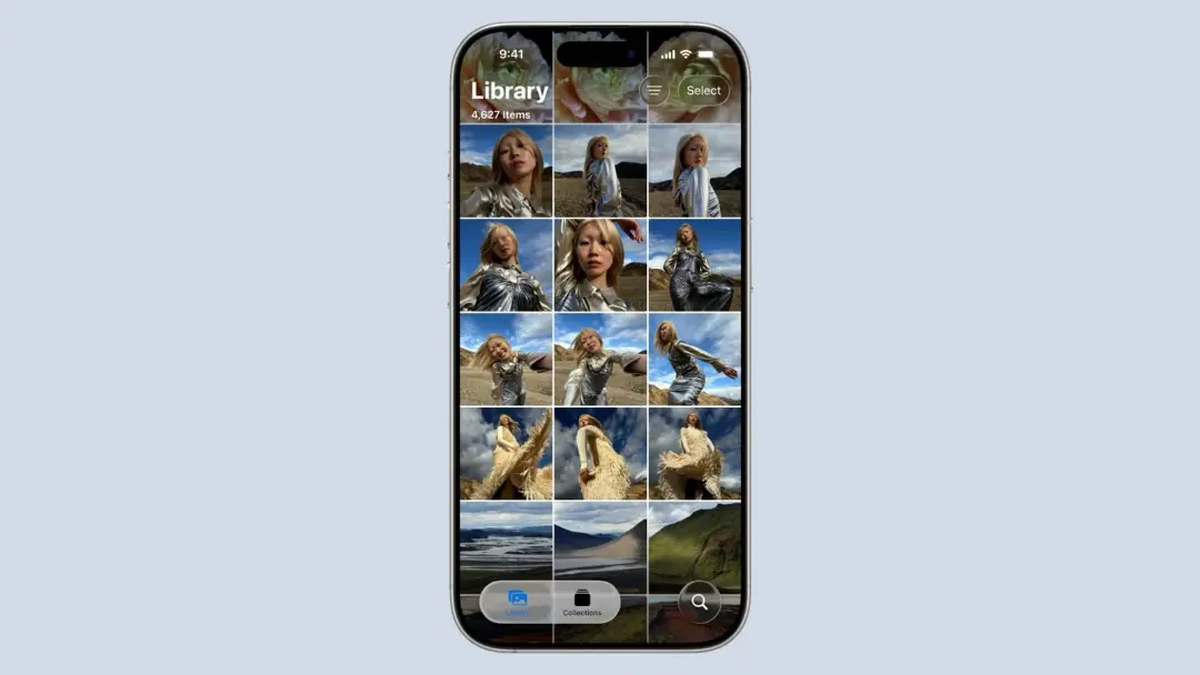 اپلیکیشن Photos در iOS 26