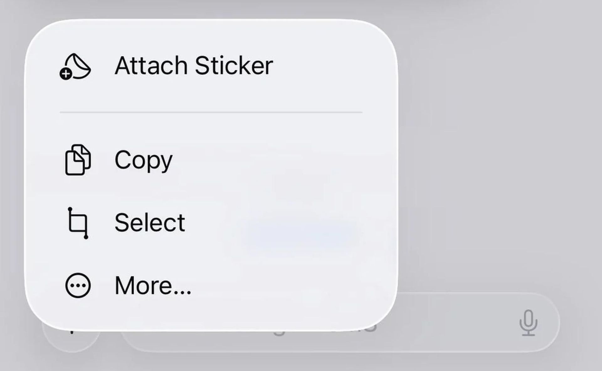 قابلیت انتخاب متن در iOS 26