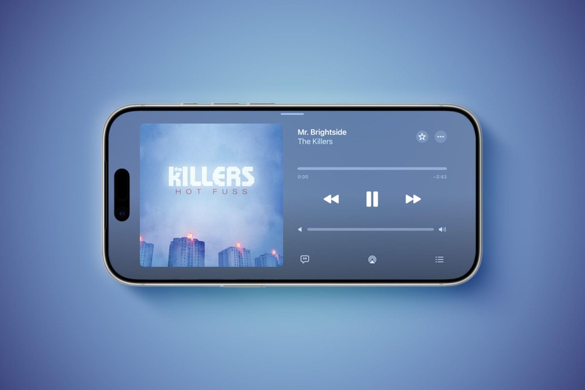 حالت افقی در iOS 27