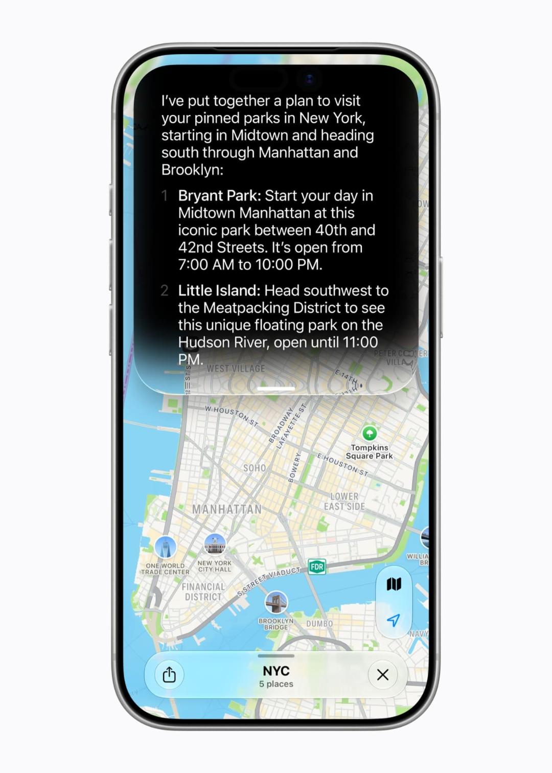سیستم‌عامل iOS 27 بخش اپل مپس
