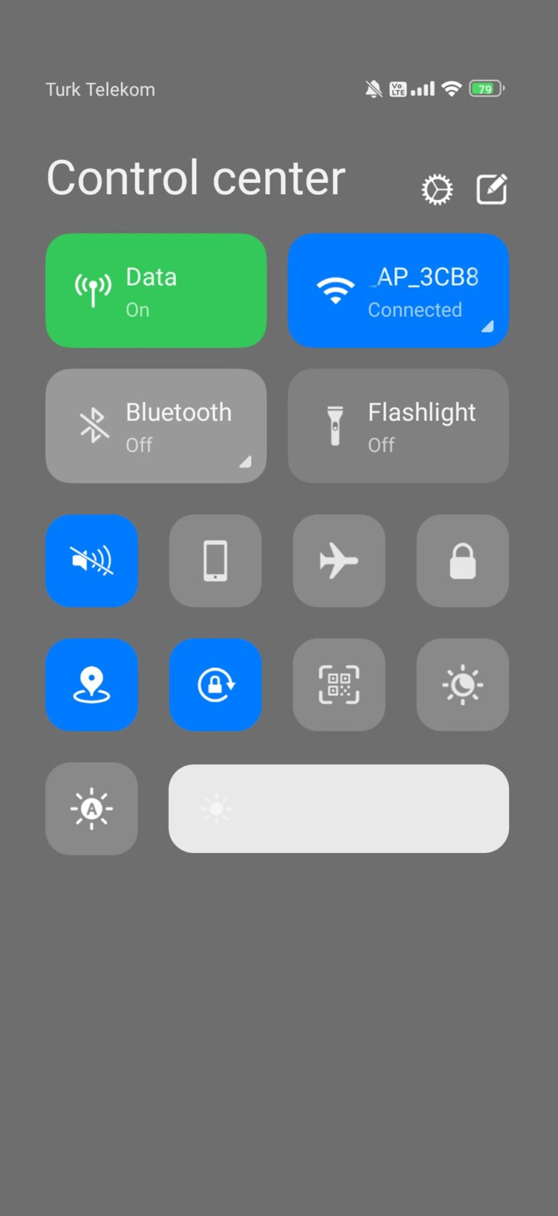 کنترل پنل تم iOS Bose