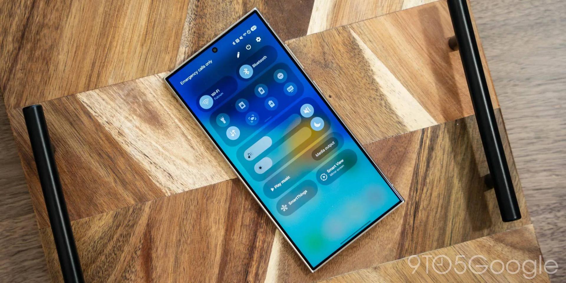 مقایسه IOS با ONE UI 7 تنظیمات سریع