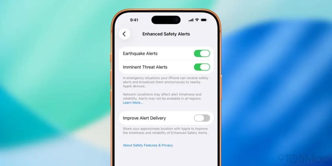 بخش Safety Alerts