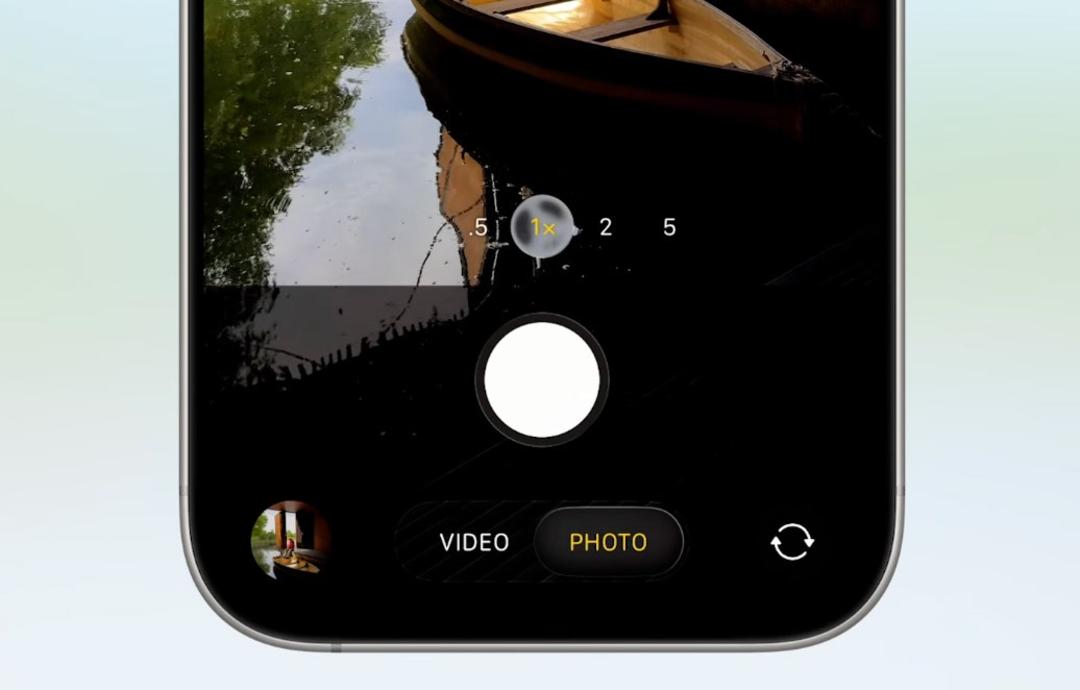 رابط کاربری دوربین آیفون در iOS 26