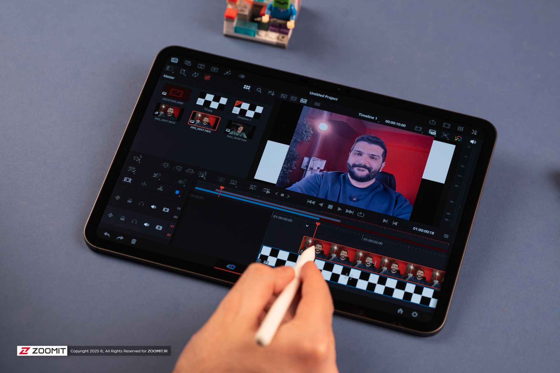 ادیت ویدیو با تبلت
