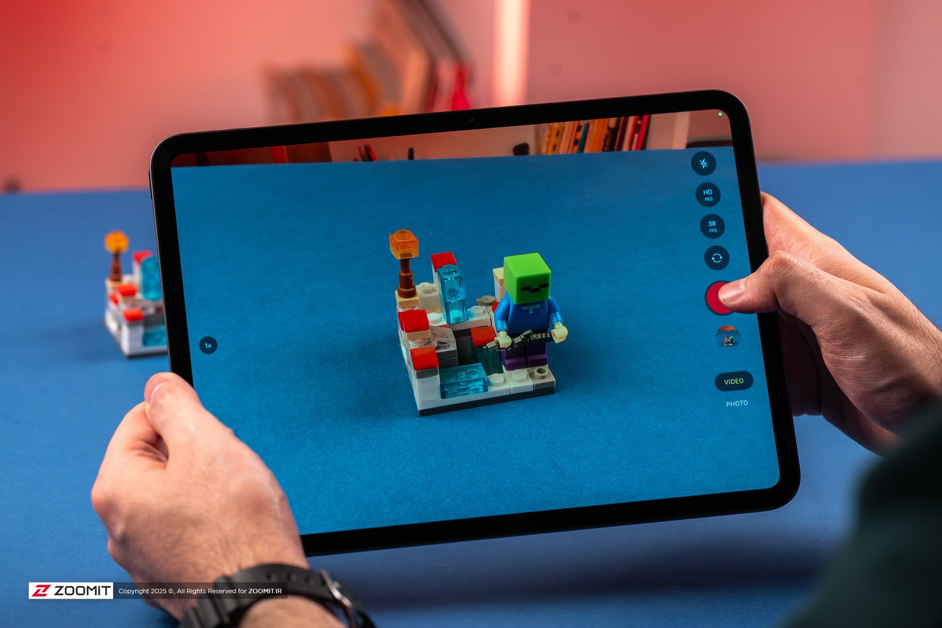 عکس گرفتن با تبلت