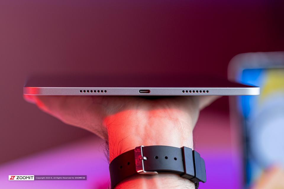 The thickness of iPad Pro 2022