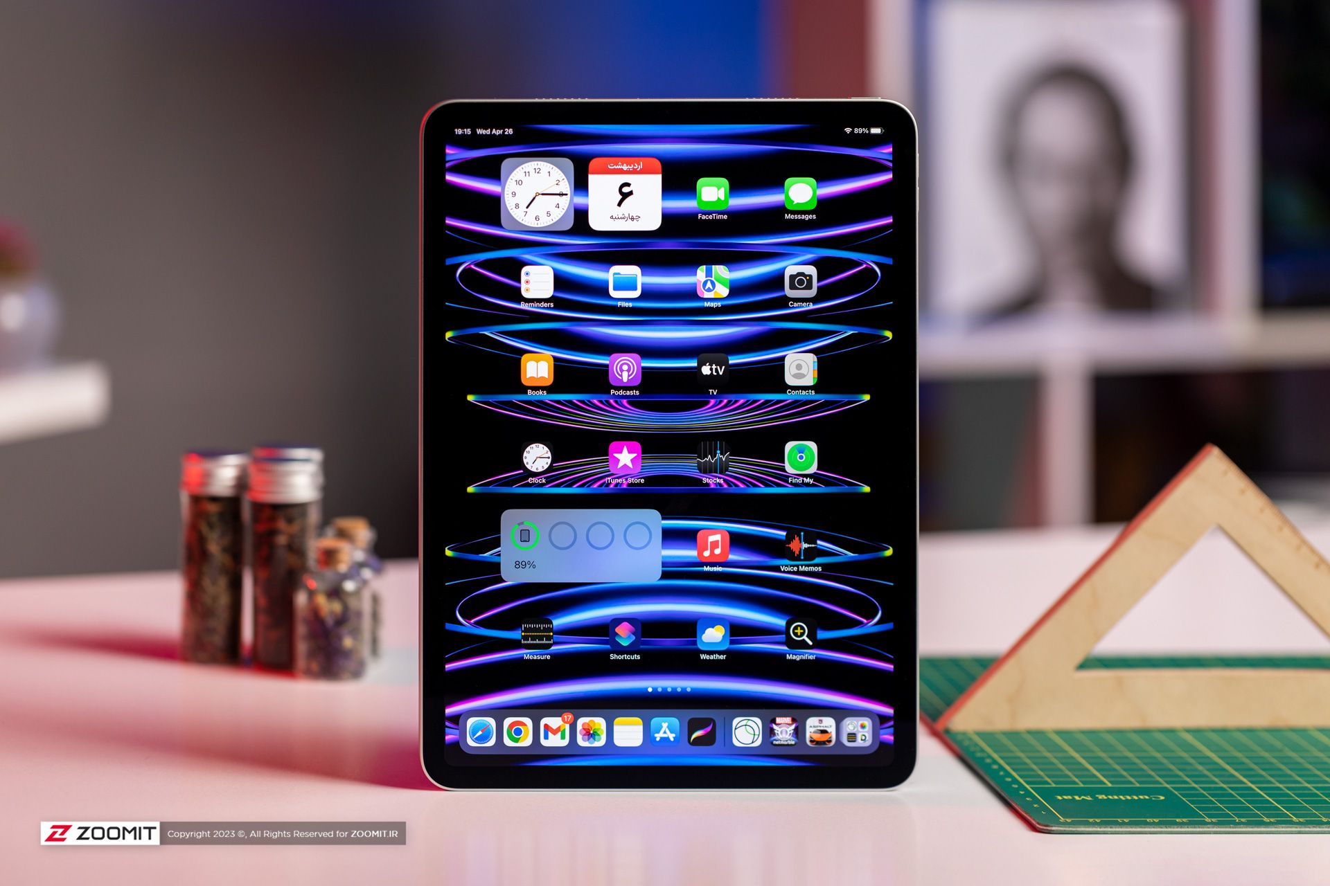 iPad Pro 2022 user interface