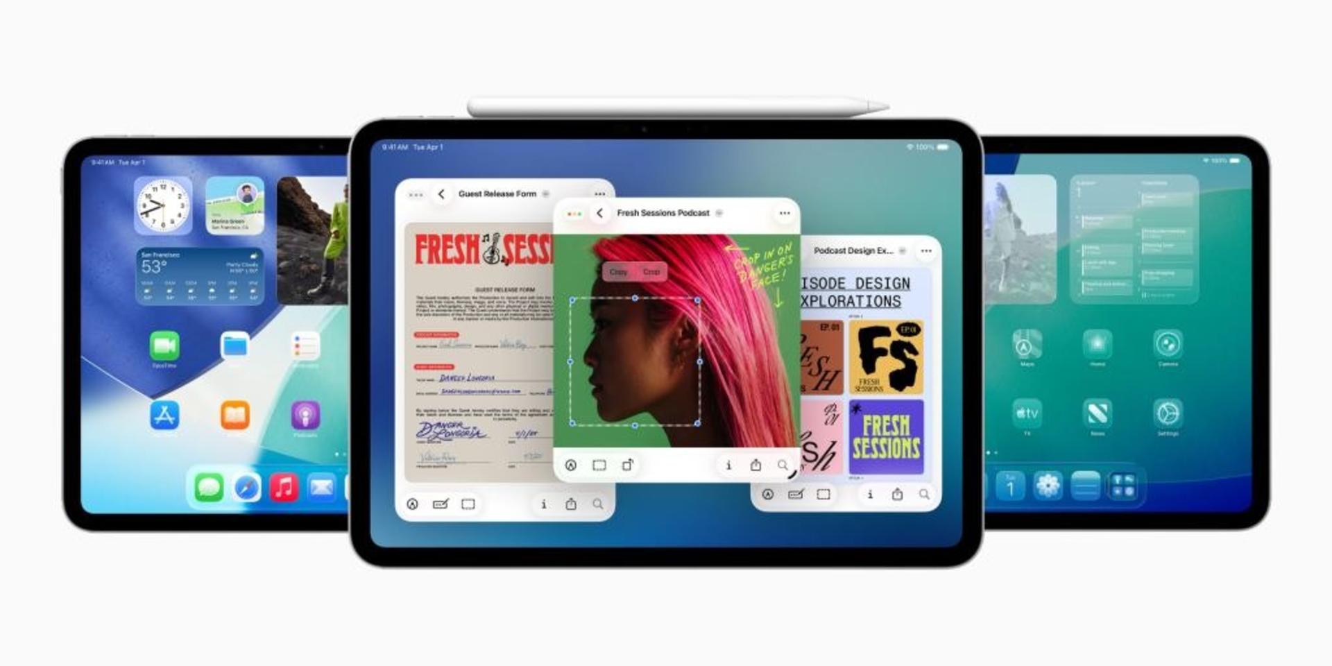 سیستم پنجره‌بندی جدید سیستم‌عامل iPadOS 26