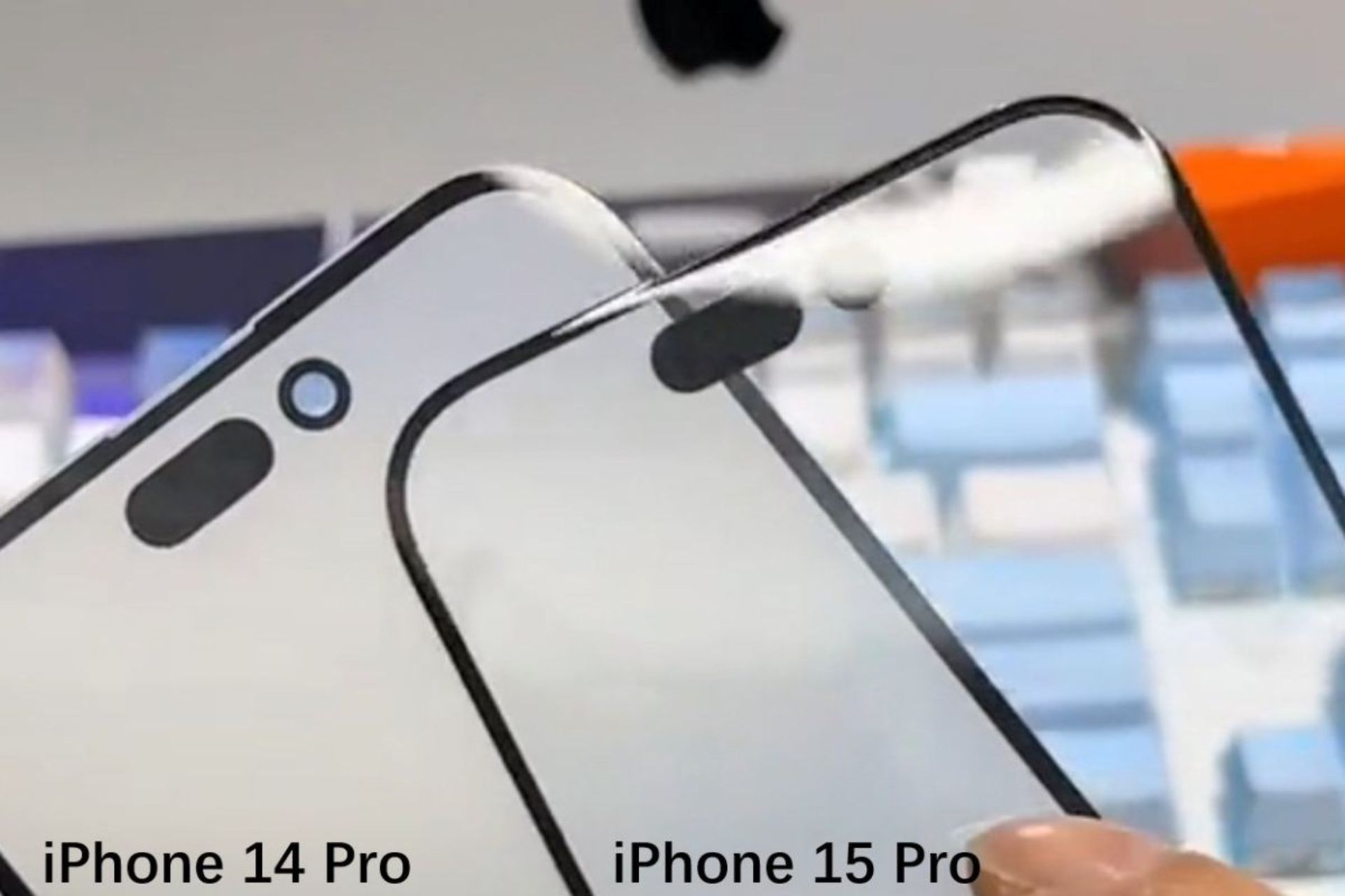 گلس محافظ نمایشگر آیفون ۱۴ پرو و آیفون ۱۵ پرو