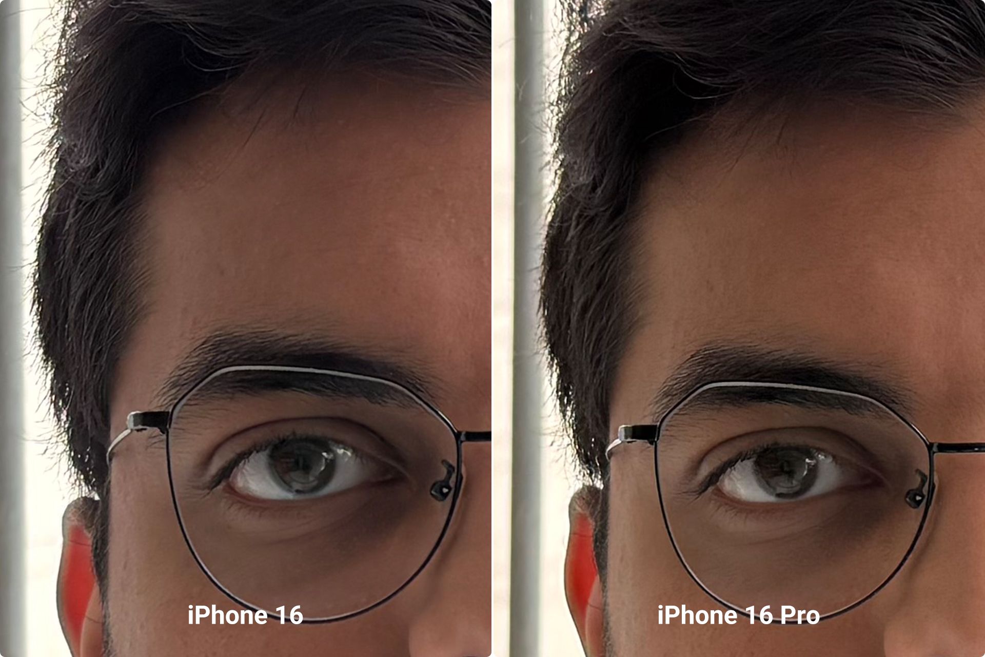 Cropping the photo of the main camera of the iPhone 16 and 16 Pro