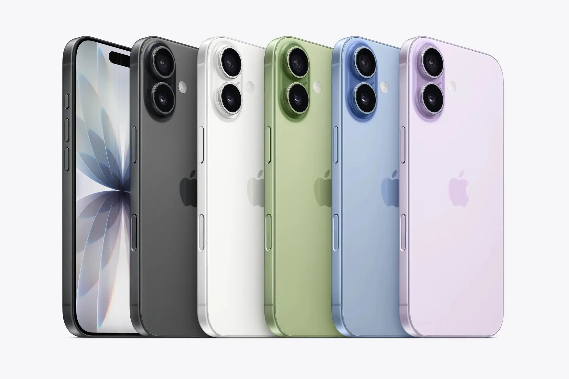 گوشی موبایل اپل آیفون 17 رنگ مشکی نمای رنگ ها Apple iPhone 17