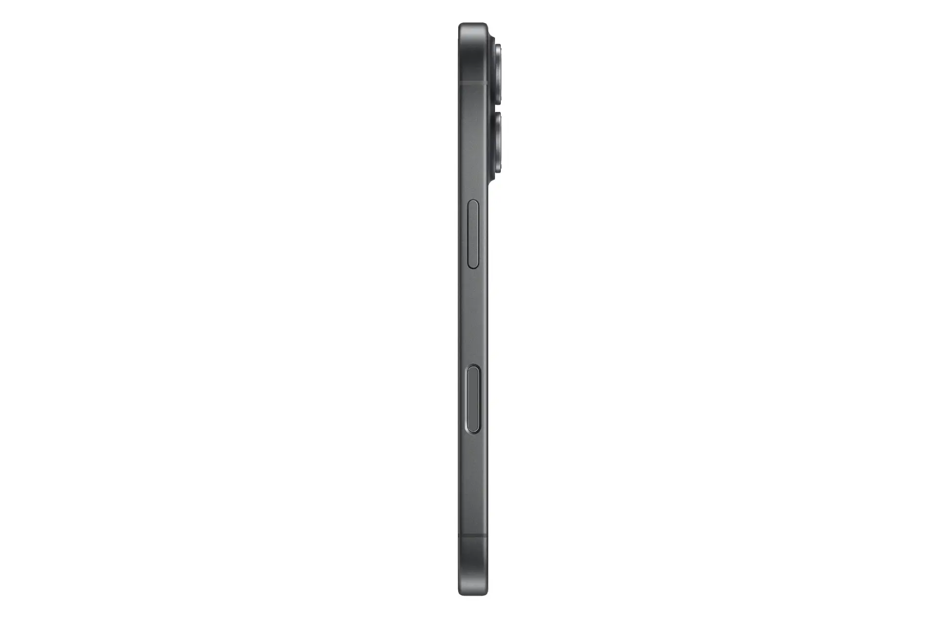 گوشی موبایل اپل آیفون 17 رنگ مشکی نمای جانبی Apple iPhone 17