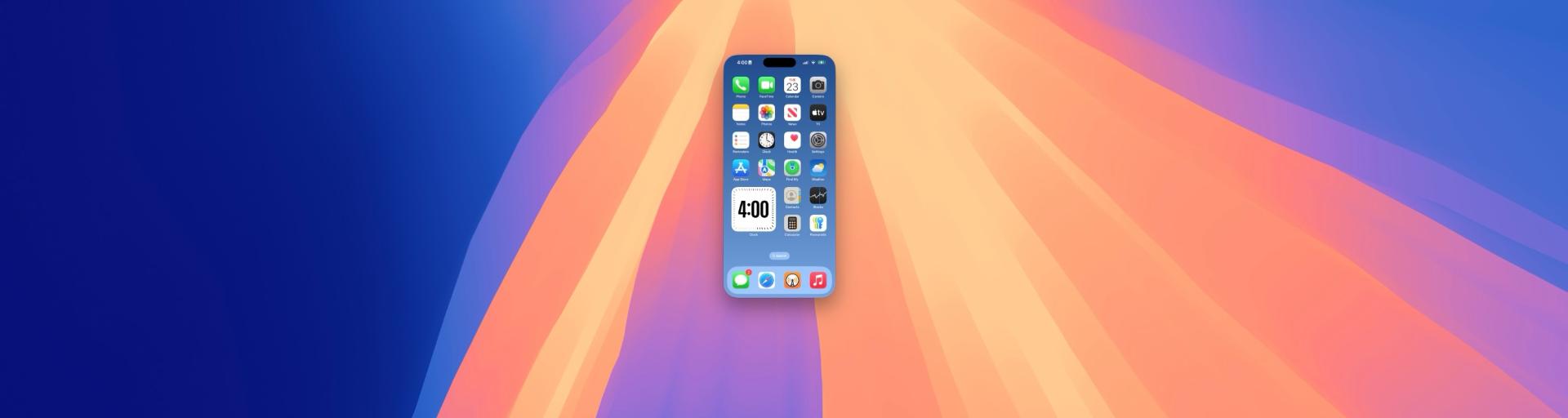 اندازه‌ی «کوچک‌تر» پنجره‌ی iPhone Mirroring در macOS Sequoia