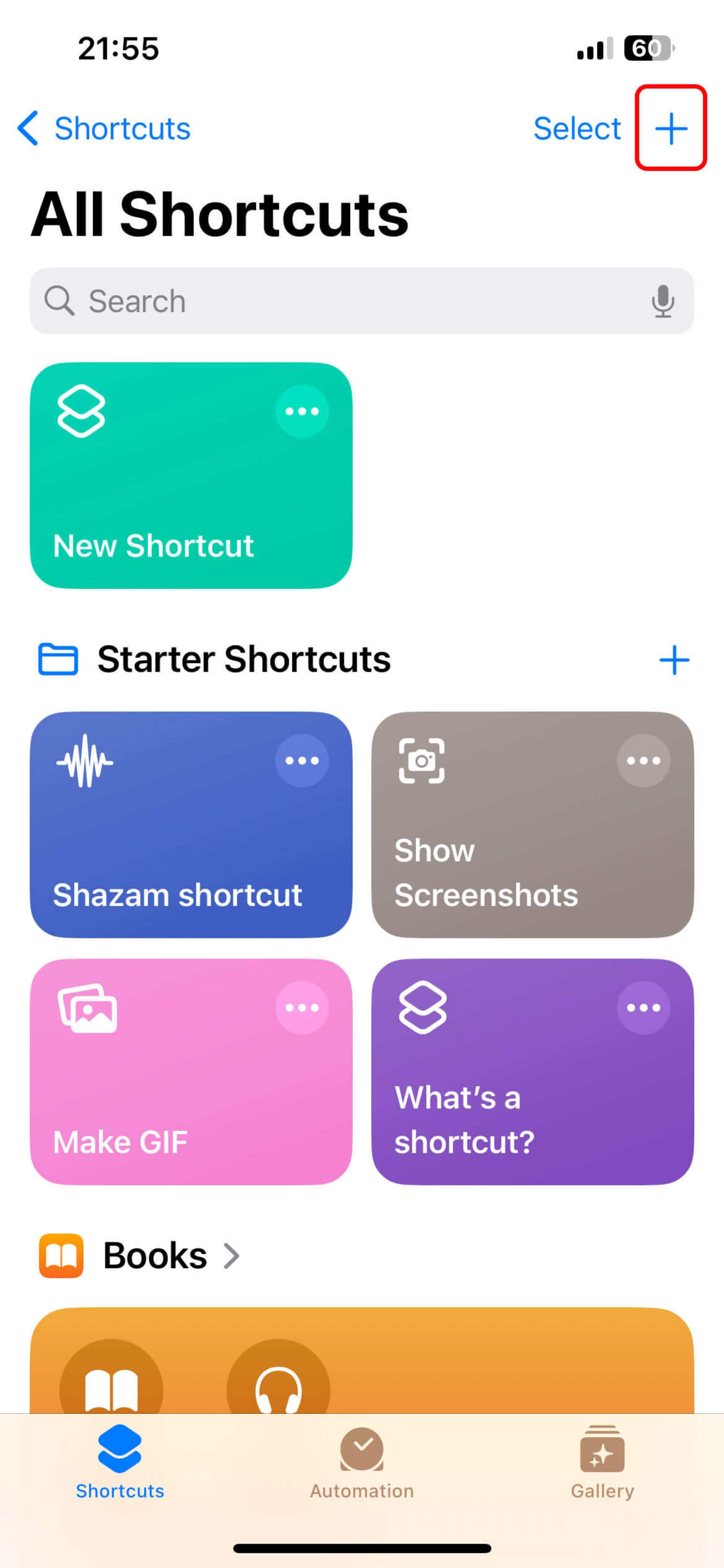 اپلیکیشن شورتکات (shortcut) آیفون