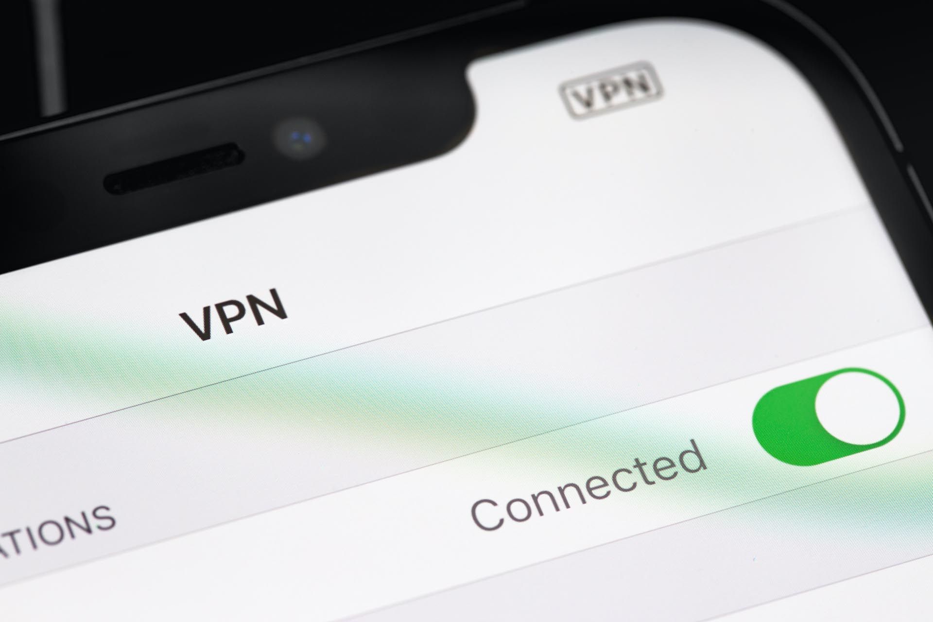 بخش VPN در iOS 26