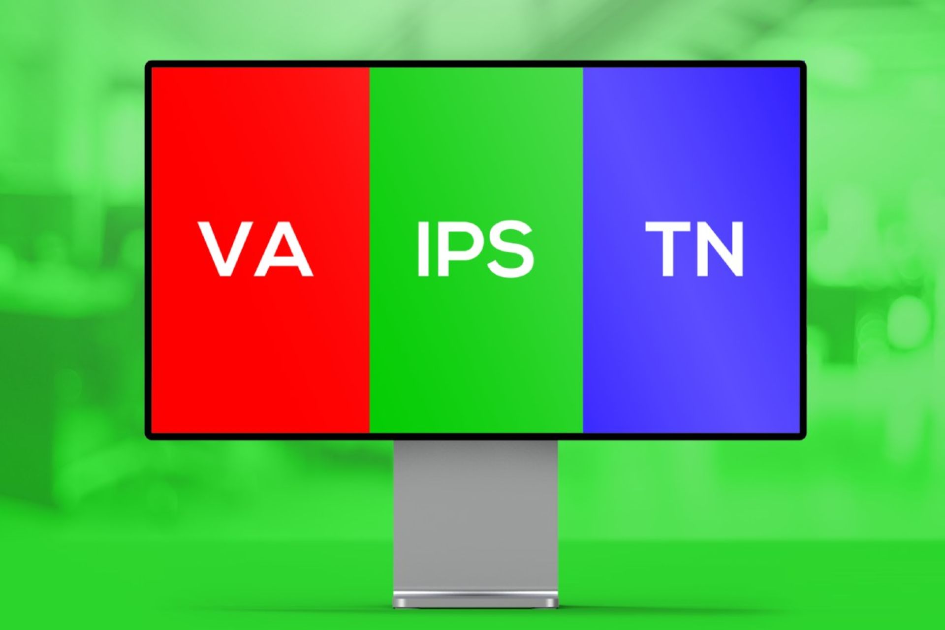 مرجع متخصصين ايران تفاوت پنل TN، VA و IPS